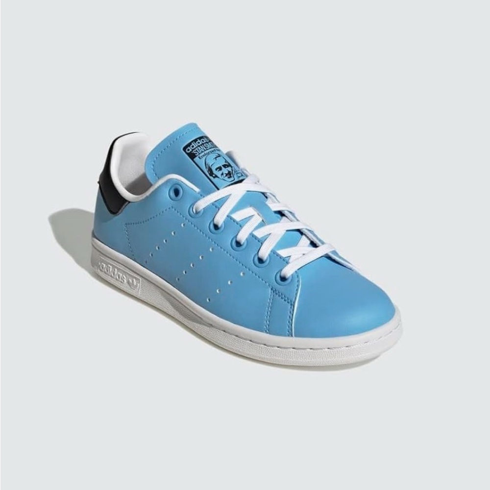 Kids Adidas Stan Smith Disney‎ Genie Sneakers Blue Size 5 EUC